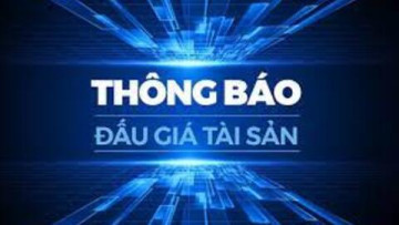 THÔNG BÁO ĐẤU GIÁ TÀI SẢN