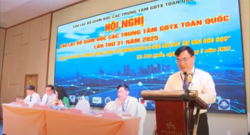 Hội nghị câu lạc bộ Giám đốc Trung tâm Giáo dục thường xuyên toàn quốc lần thứ 31